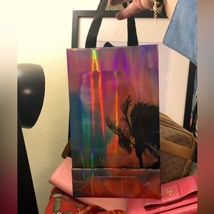 Gucci NEW Framed Limited Edition Shopping Bag with frame 16x14 bag alone 9x15x3